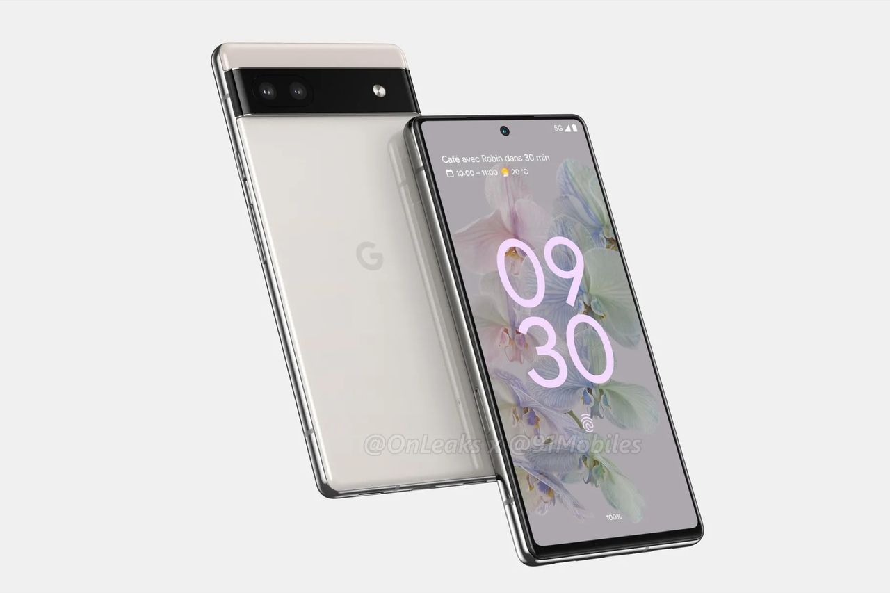 Google nämner Pixel 6A i målarbok