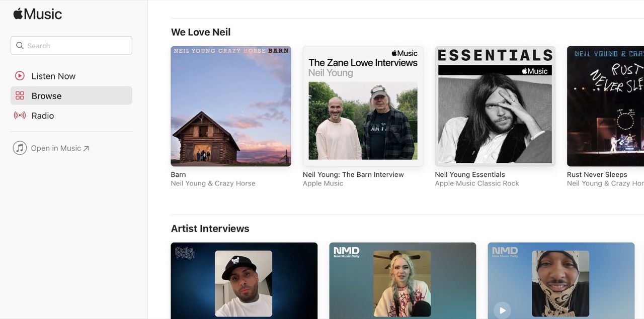 Apple Music driver med Spotify