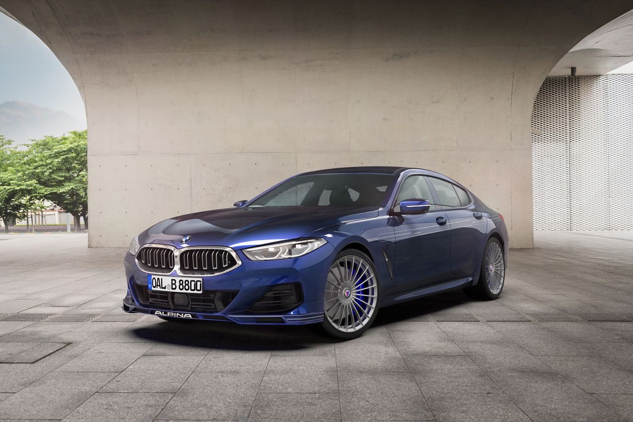 Alpina uppdaterar B8 med lysande grill