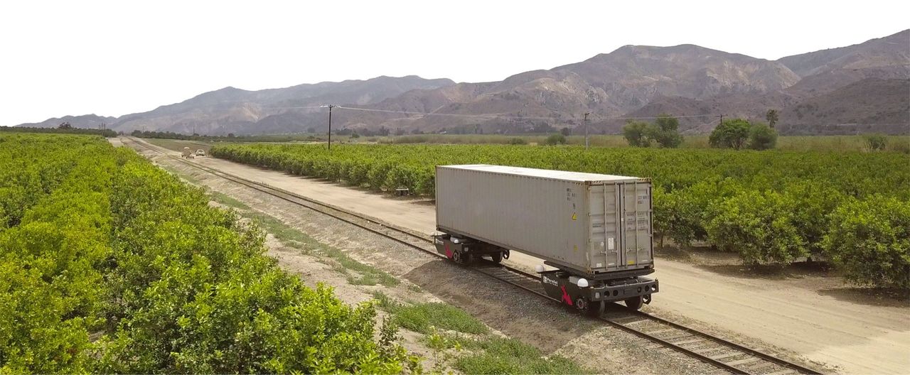 Parallel Systems vill frakta containrar med rälspoddar