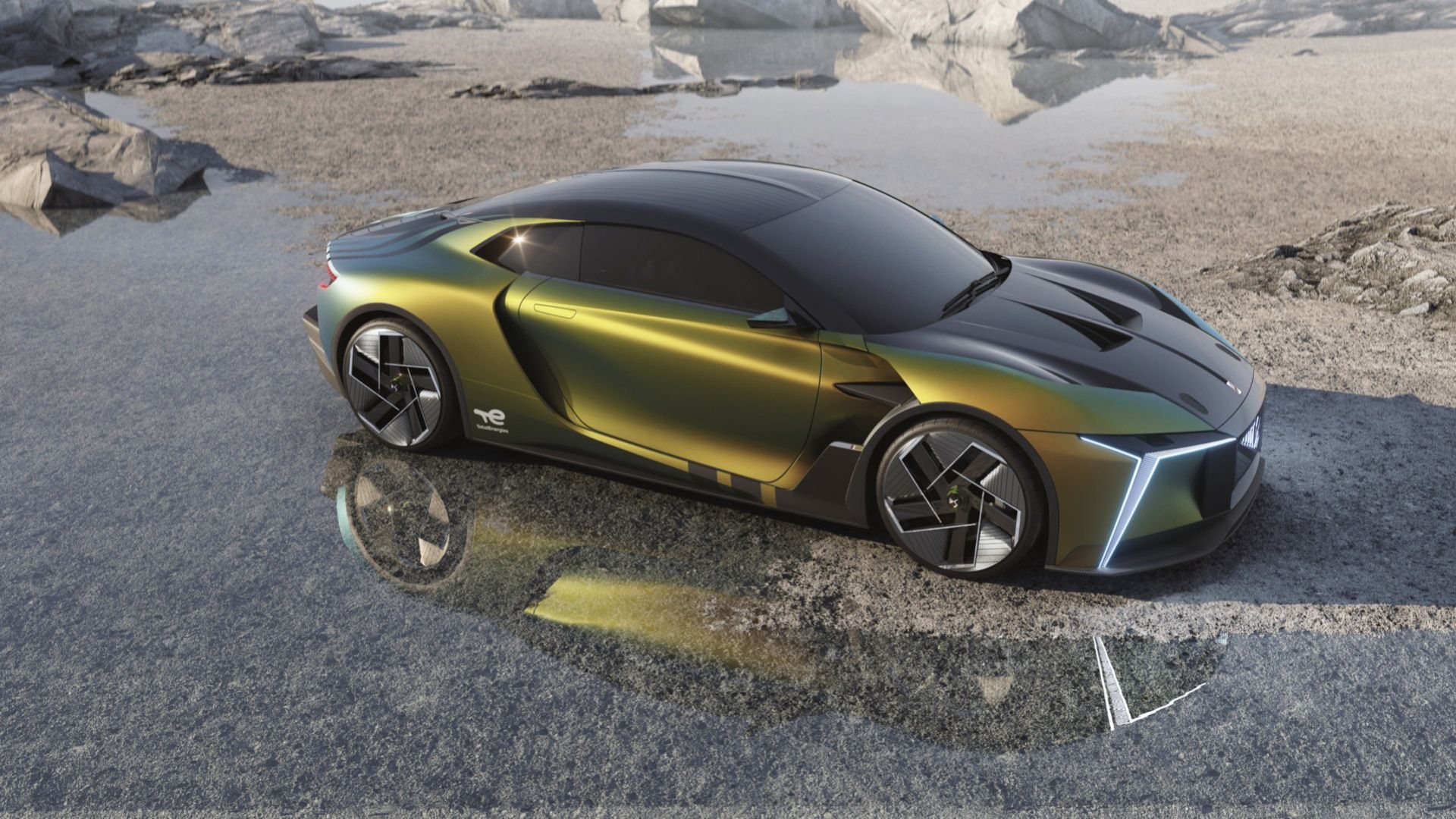 DS presenterar E-Tense Performance Concept