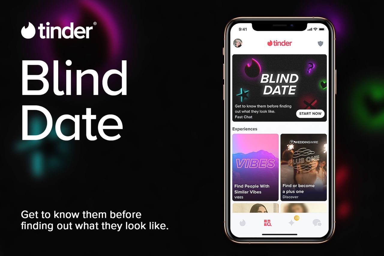 Tinder lanserar Blind Date