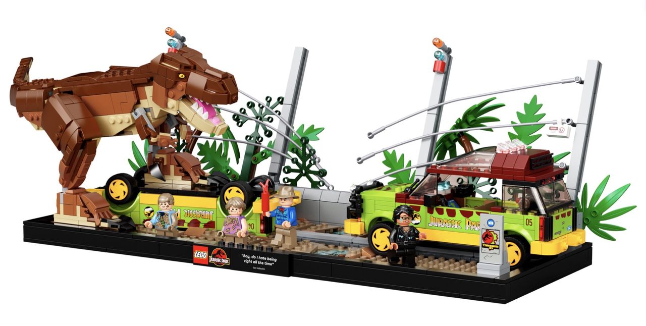 Lego släpper Jurassic World-byggsatser