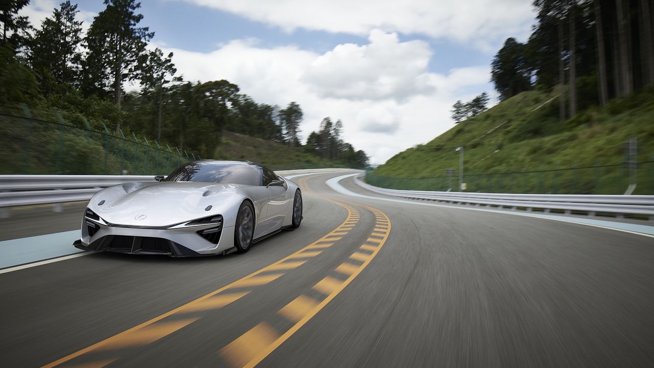 Lexus visar mer av Electrified Sport Concept