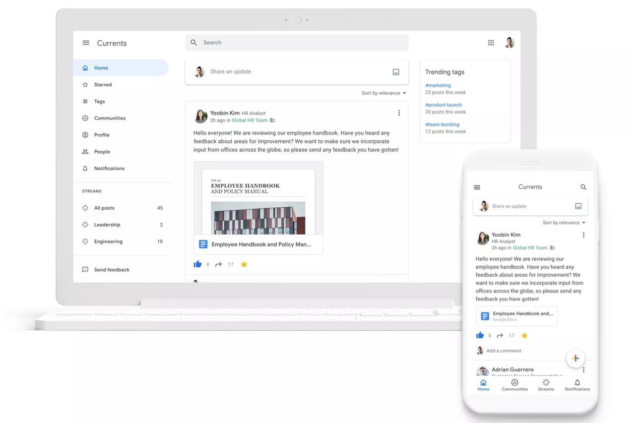 Google säger hejdå till Currents