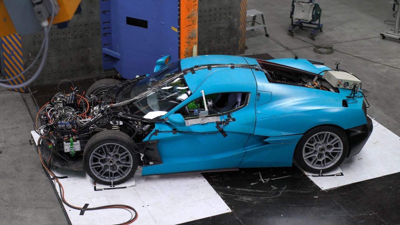 Rimac har nu krockat klart med Nevera
