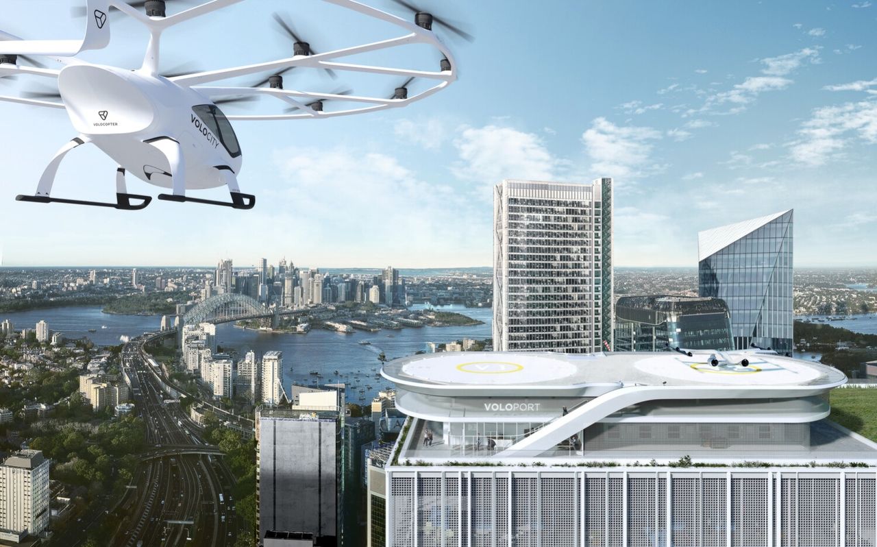 Volocopter ska börja flyga taxikunder 2024