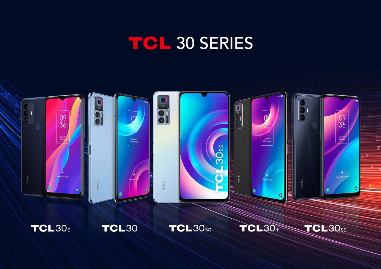 TCL släpper fem nya smartphones