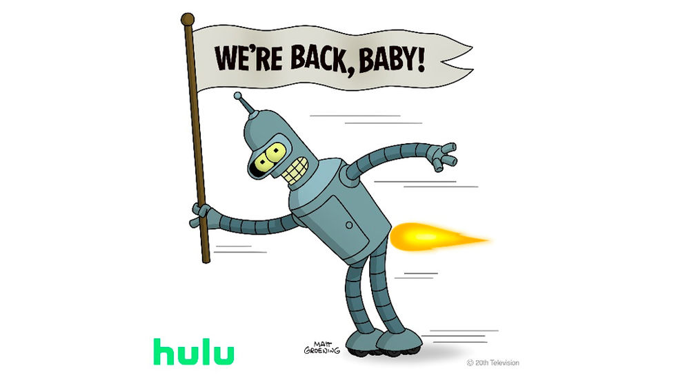 John DiMaggio återvänder till Futurama. Bender is back, baby! Feber / Film & TV