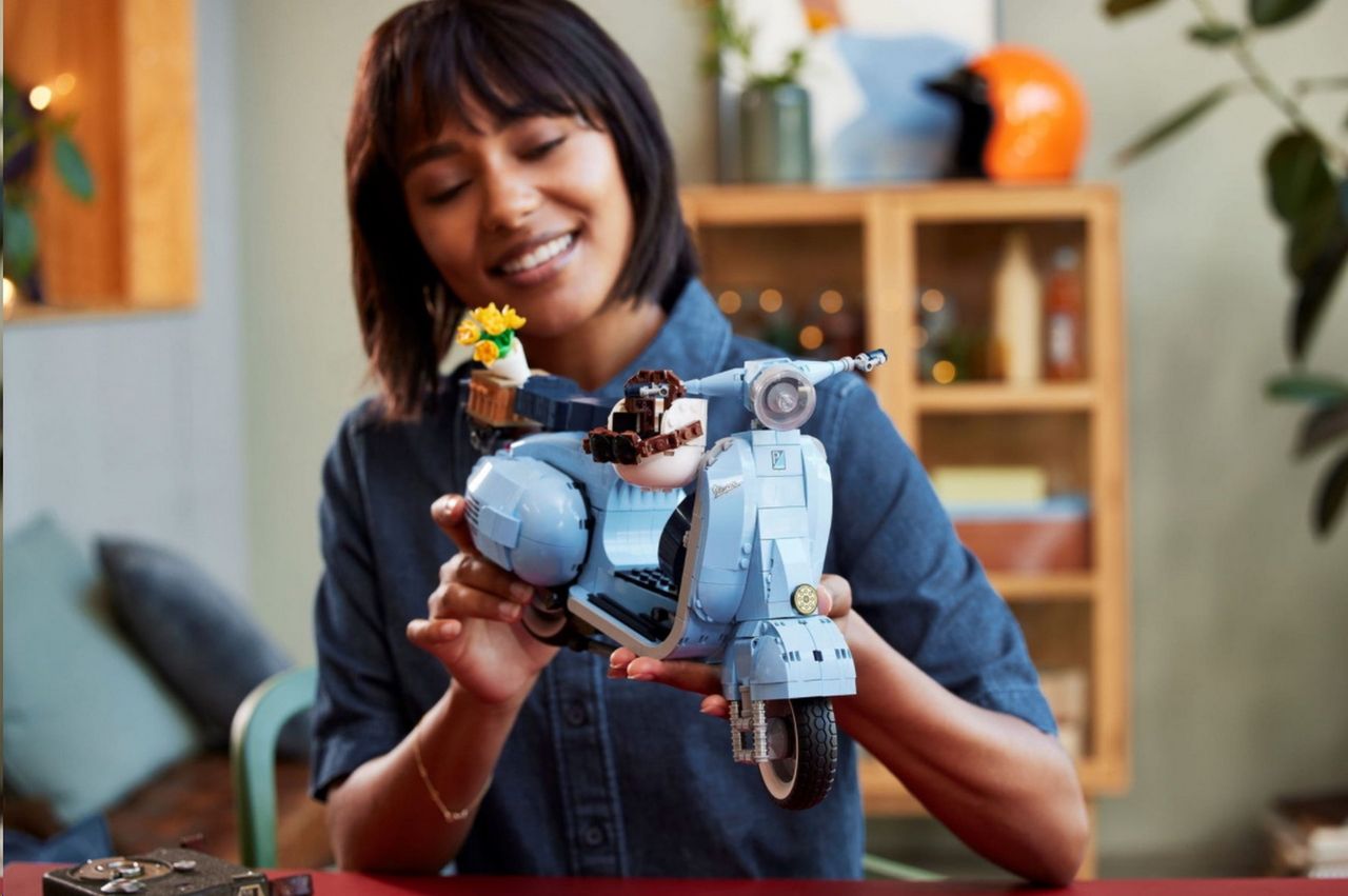 Lego släpper klassisk Vespa