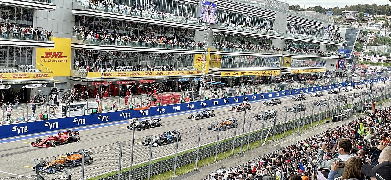 Formel 1 bryter kontraktet med Russian Grand Prix