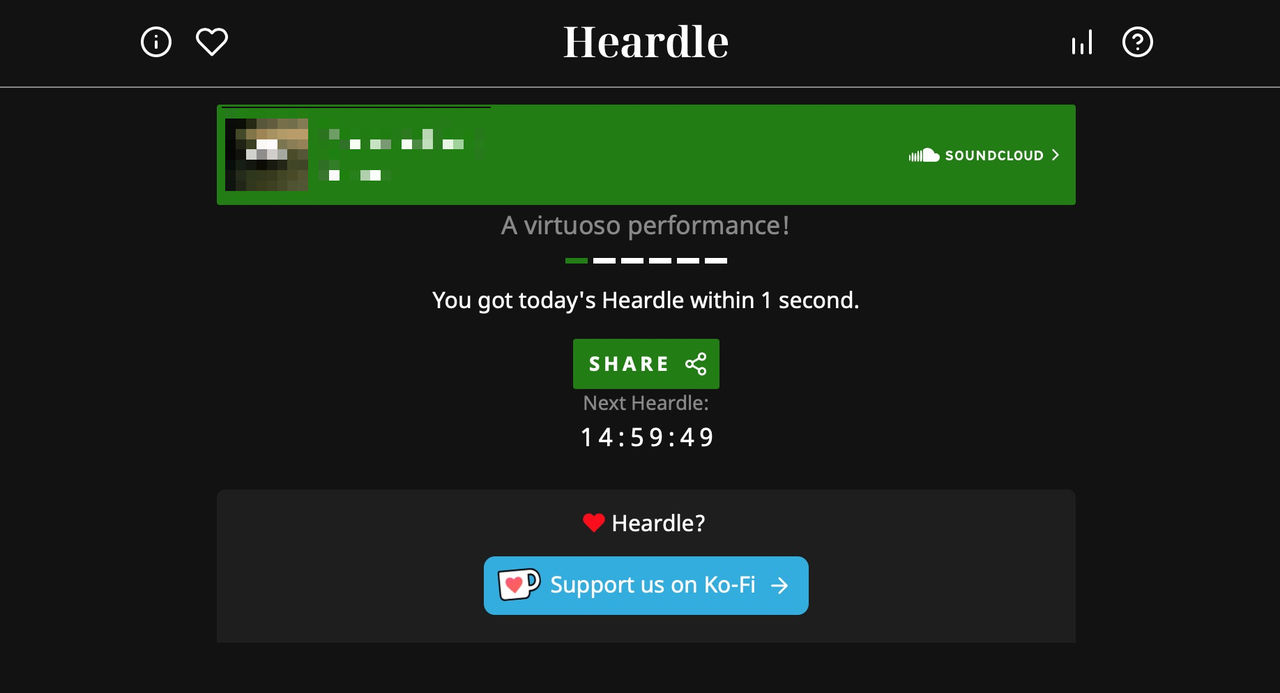 Heardle är Wordle fast för popmusik. Sätt dina musikkunskaper på prov
