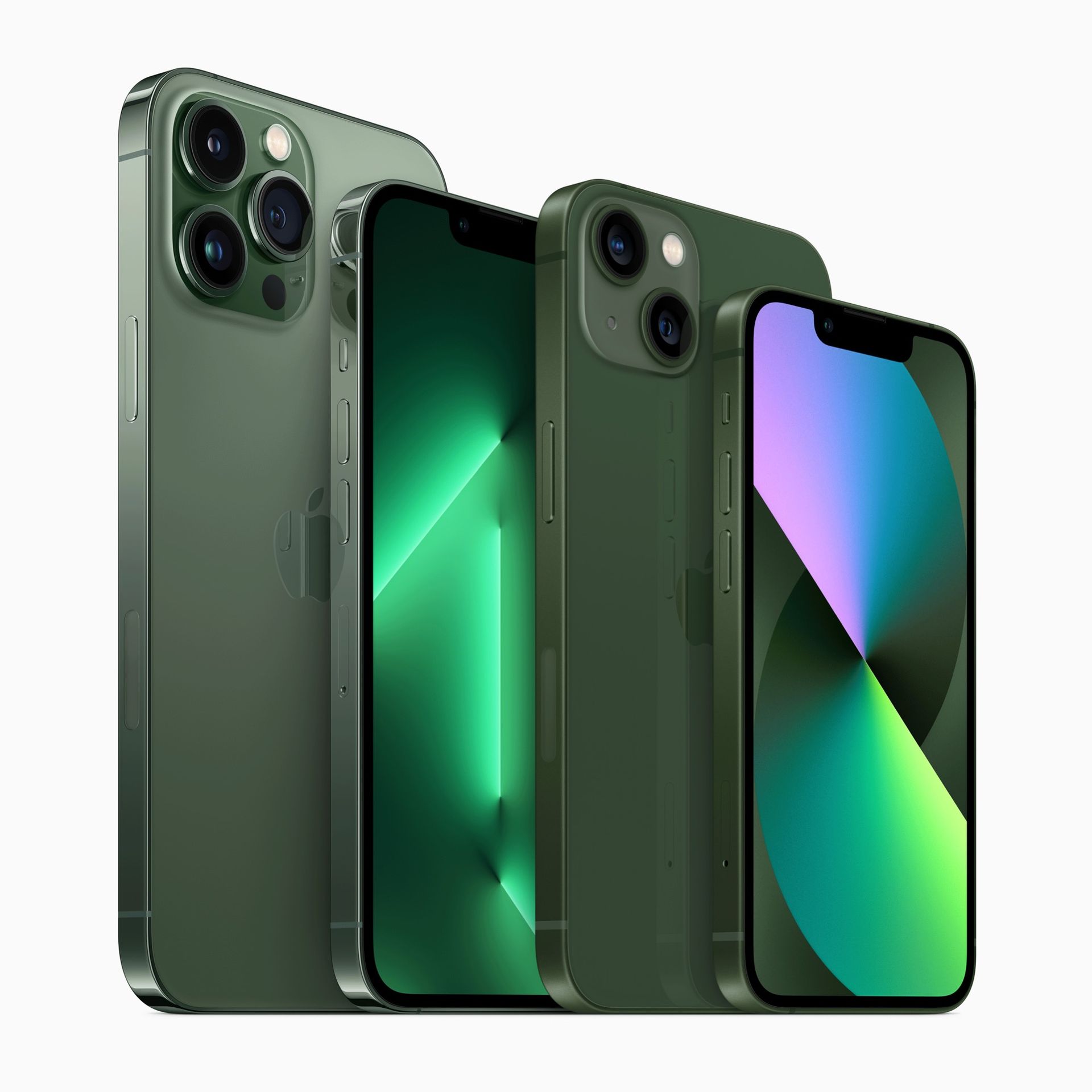 iPhone 13 och 13 Pro kommer nu i grönt