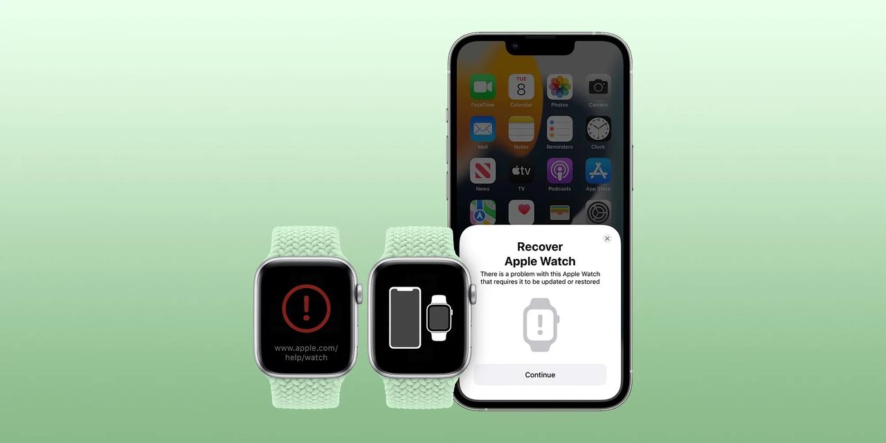 Nu kan en iPhone återställa mjukvaran på en Apple Watch