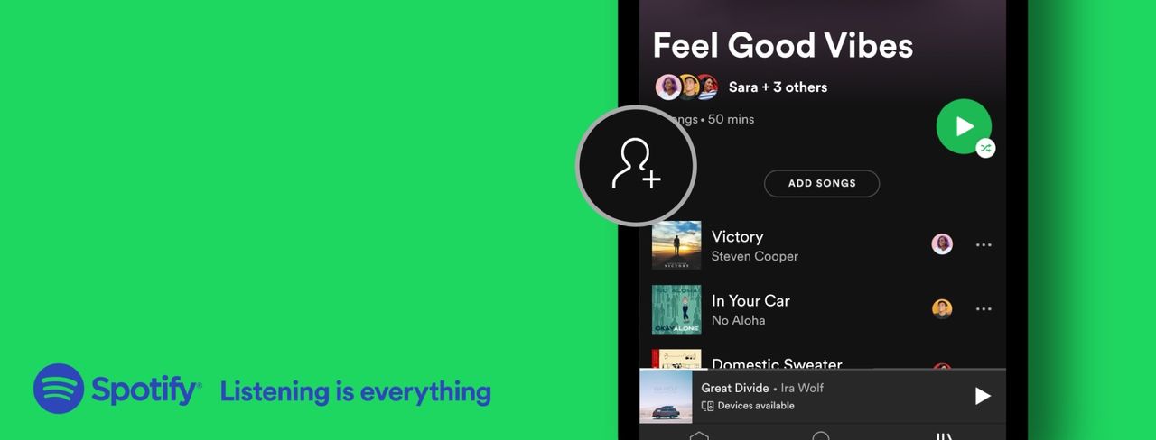 Spotify lägger till mer alternativ för gemensamma spellistor