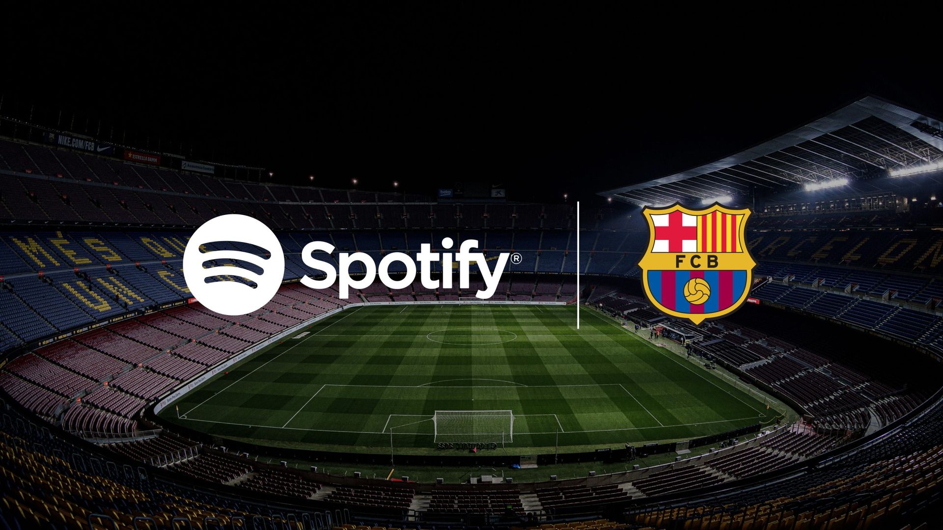 Spotify börjar sponsra Barcelona FC