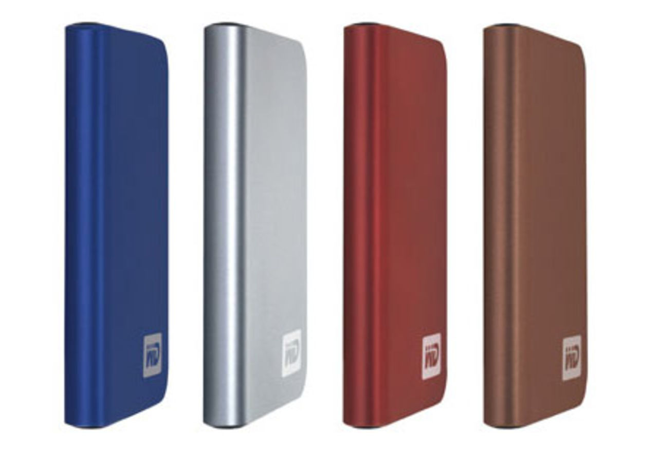 Färgglada hårddiskar från Western Digital