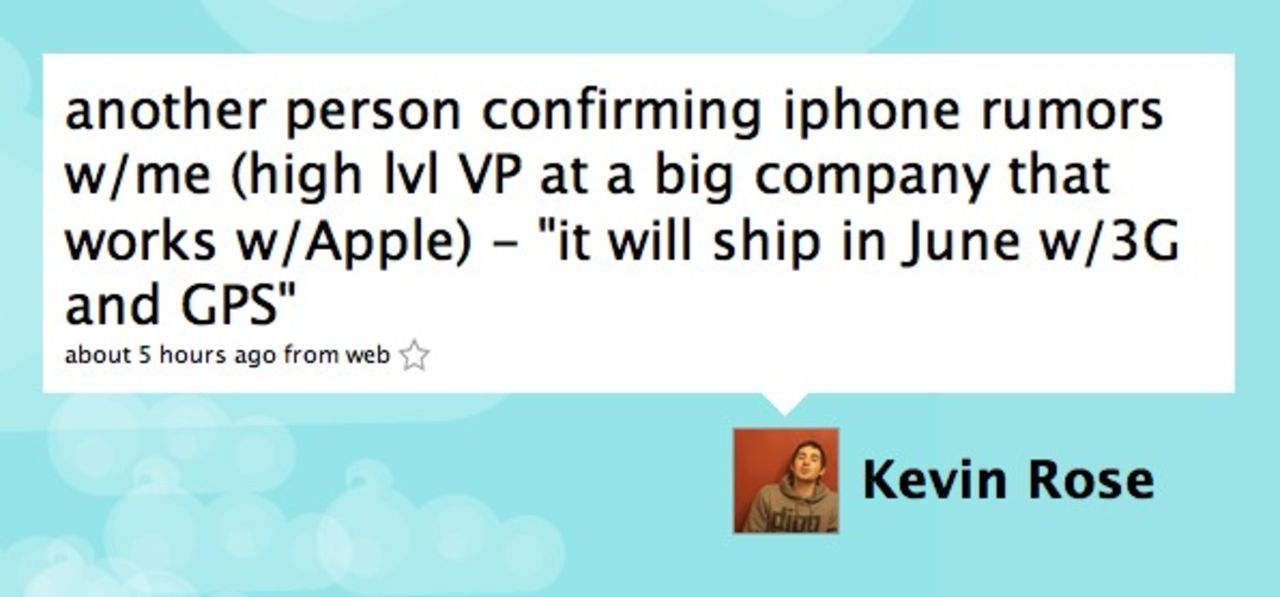 Rykte: iPhone med GPS och 3G i Juni