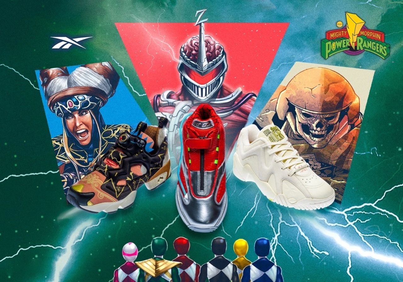 Nya Power Rangers-skor från Reebok