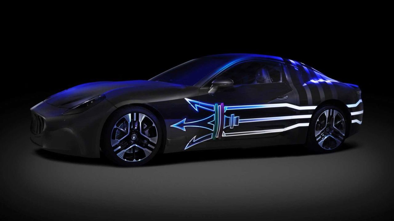 Maserati visar elbilen GranTurismo Folgore
