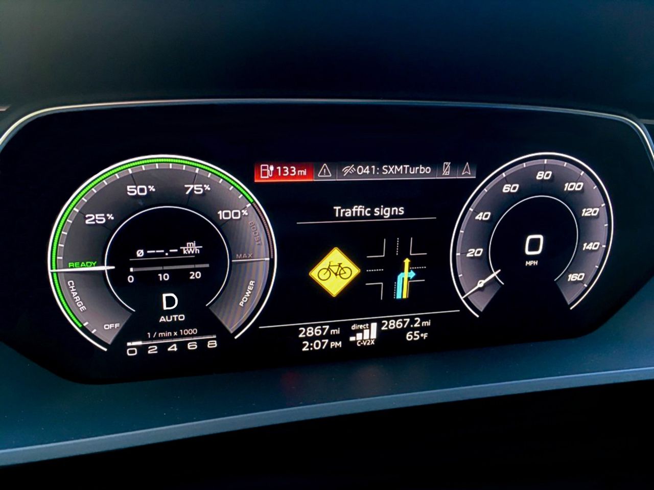 Audi håller på med teknik som ska skydda cyklister