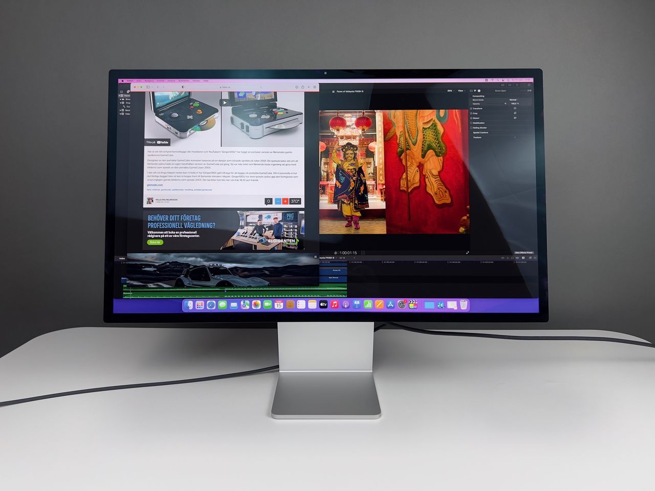 Apples Studio Display har 64 GB lagring