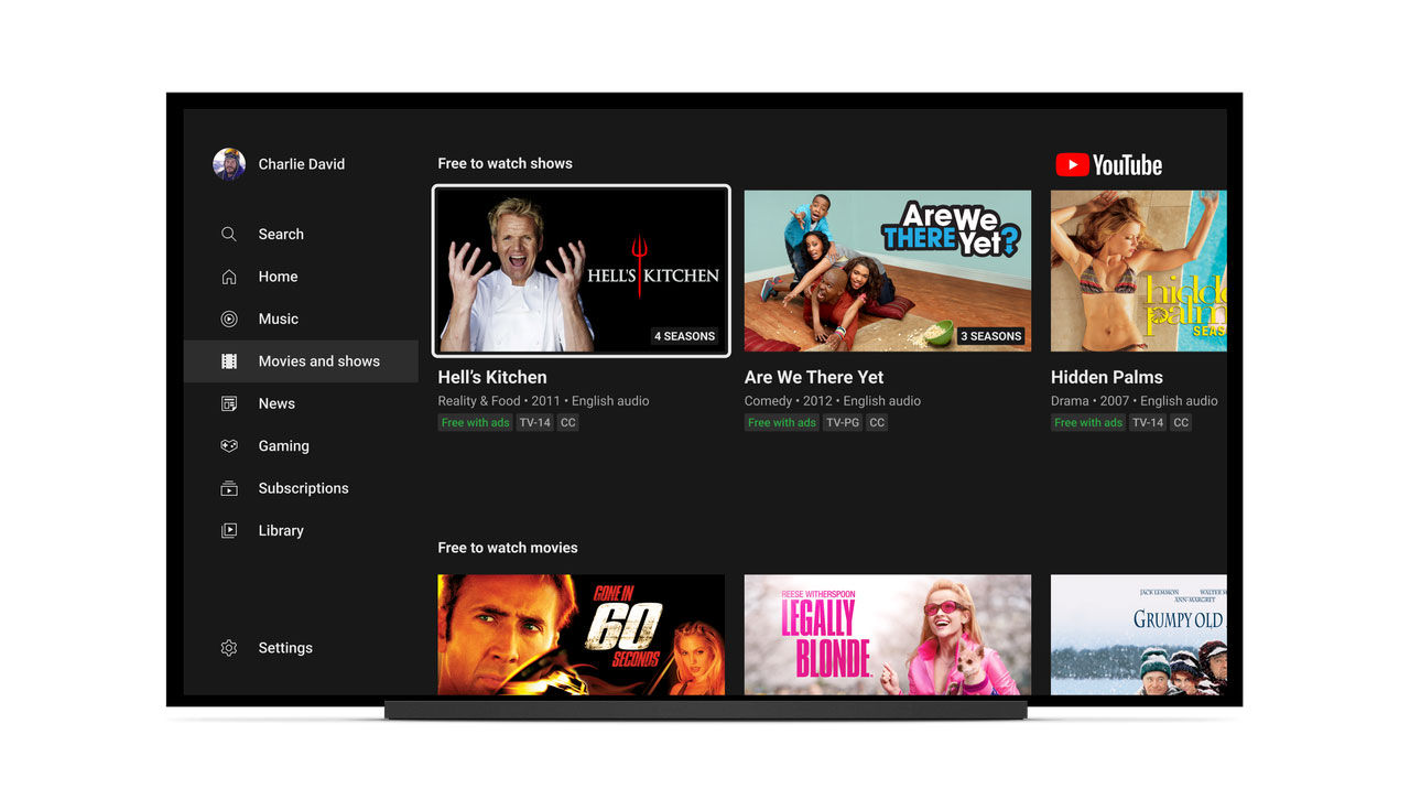 Youtube ska börja strömma filmer och tv-serier gratis