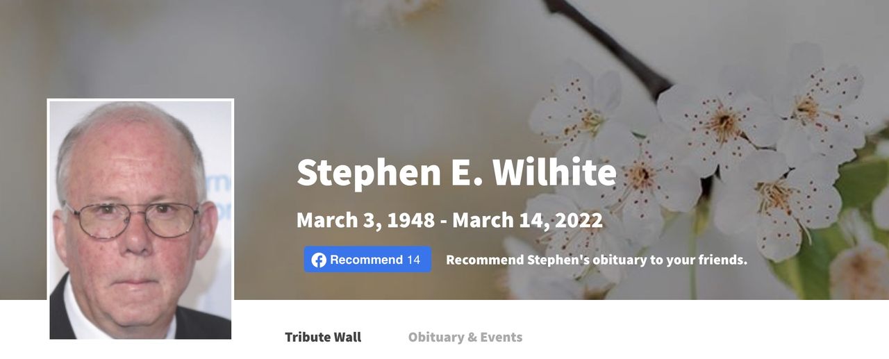 Stephen Wilhite har dött