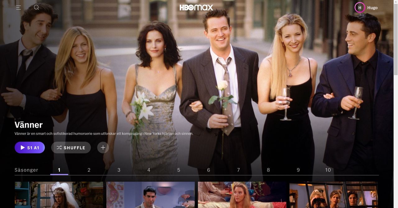 HBO Max får en shuffle-knapp