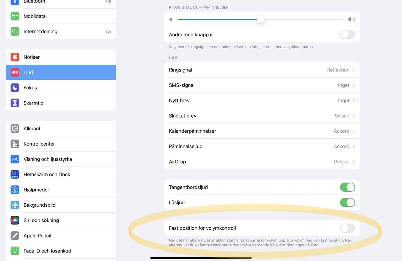 Apple har fixat volymkapparna för iPad