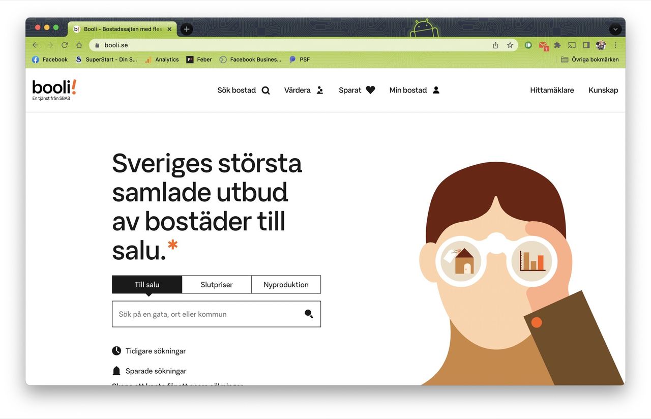 Bostadsmäklare och Booli i bråk