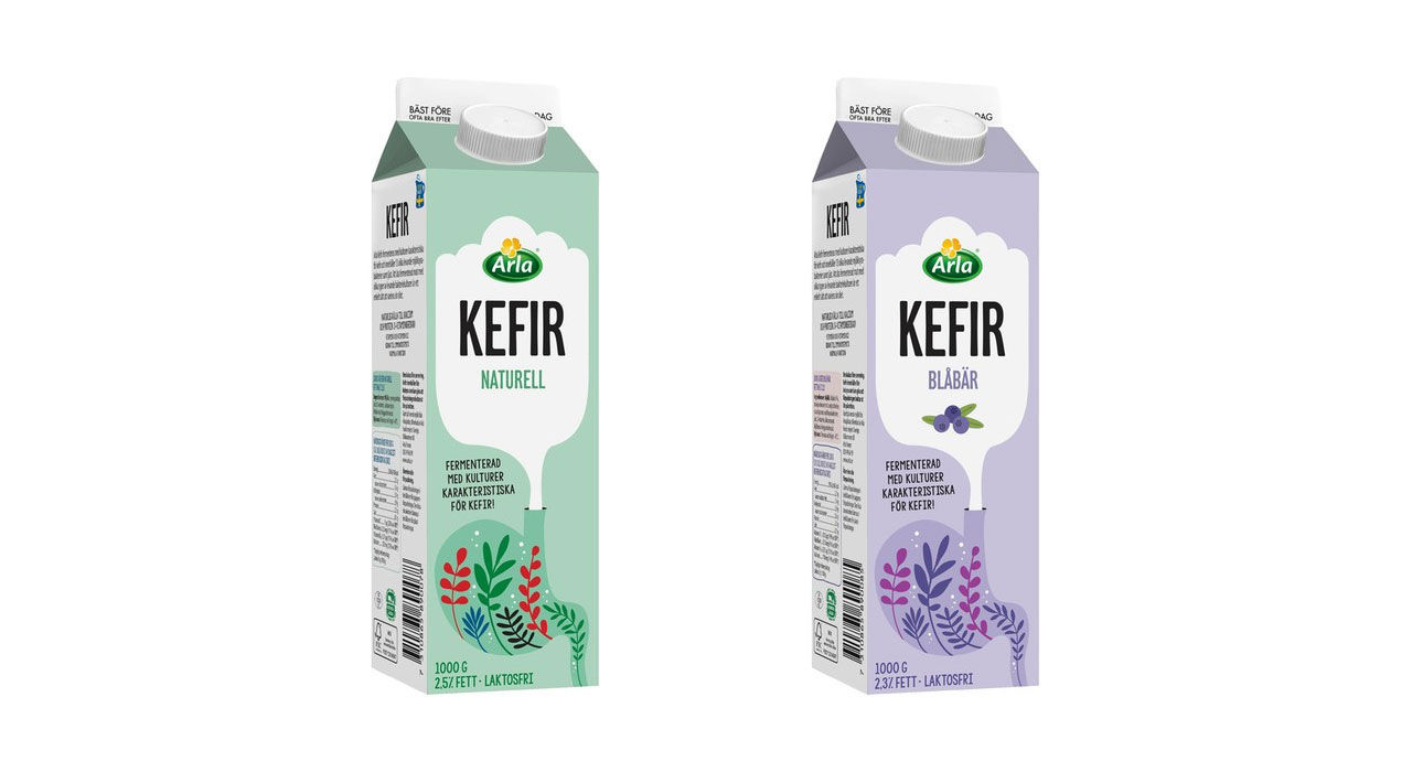 Kefir är tillbaka på mejerihyllan