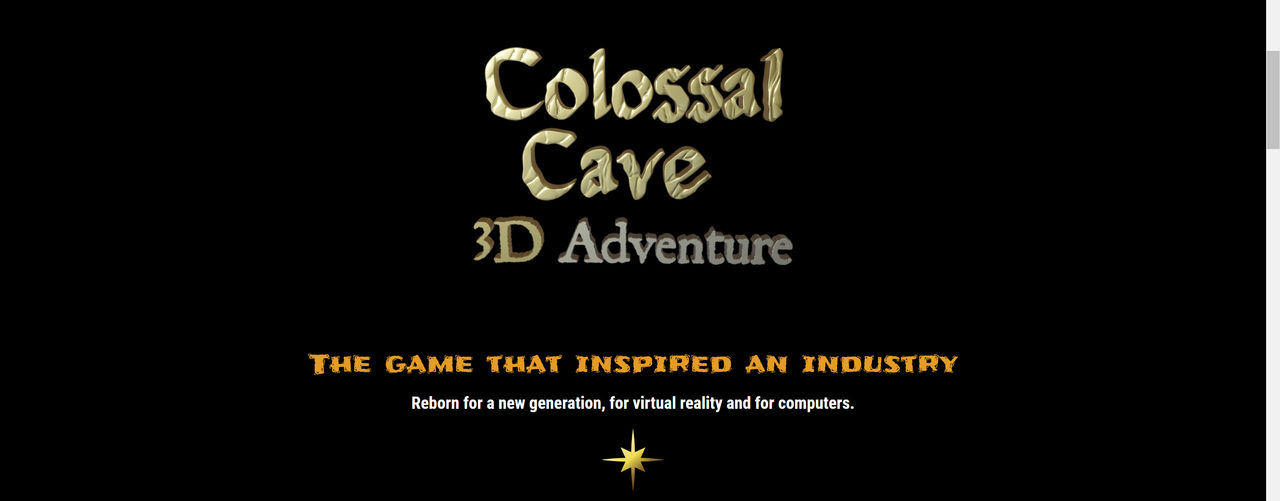 Nyversion av Colossal Cave Adventure på gång