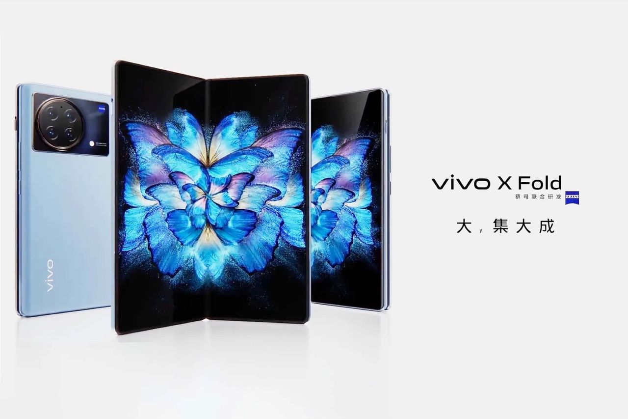 Vivo lanserar sin första vikbara telefon