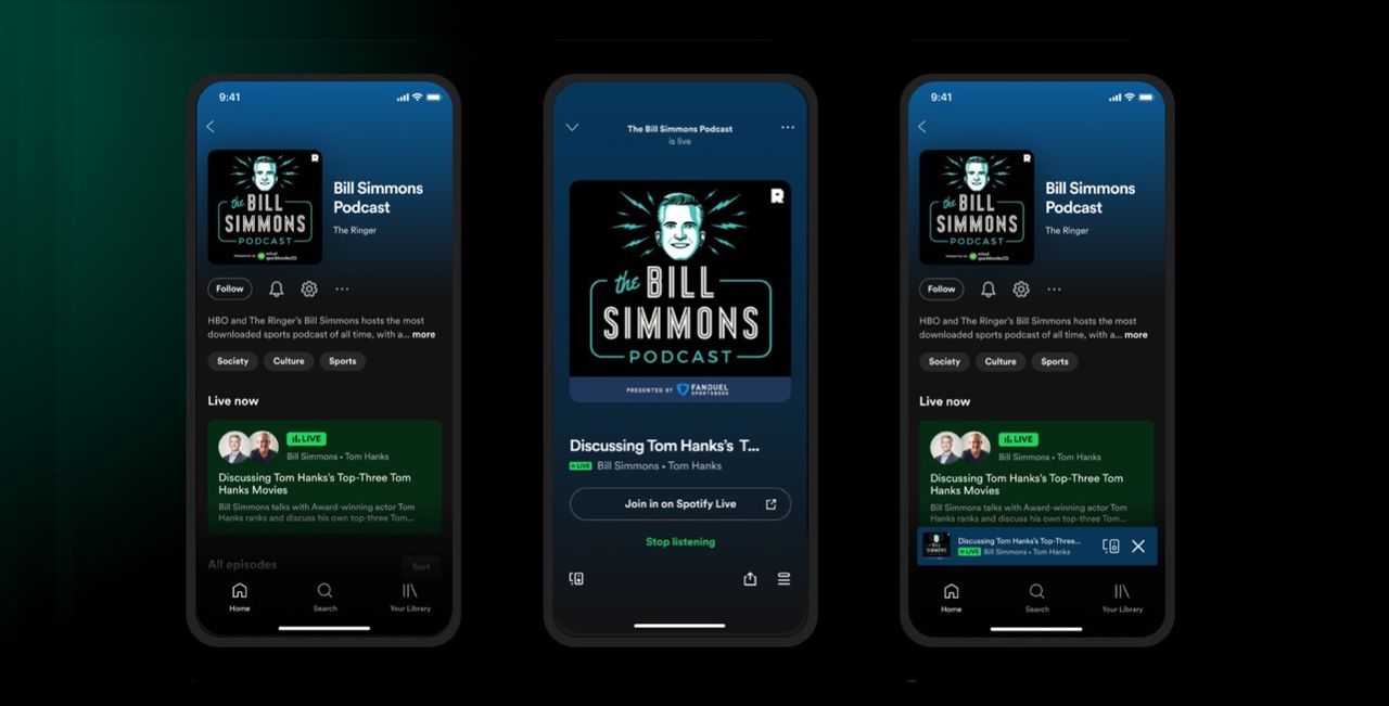 Spotify Greenroom byter namn till Spotify Live