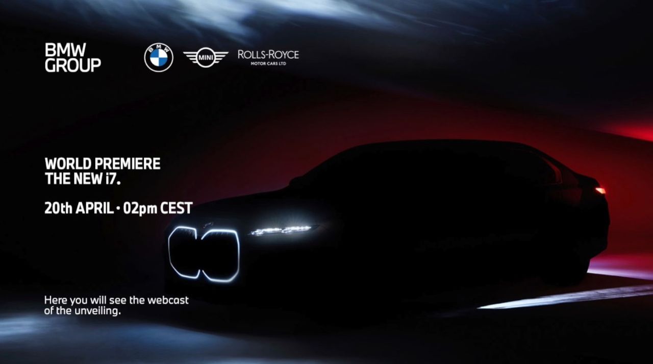 Här kan du följa avtäckningen av BMW i7