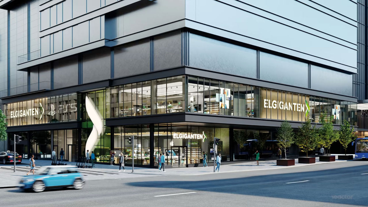 Elgigantens flaggskeppsbutik öppnar på fredag