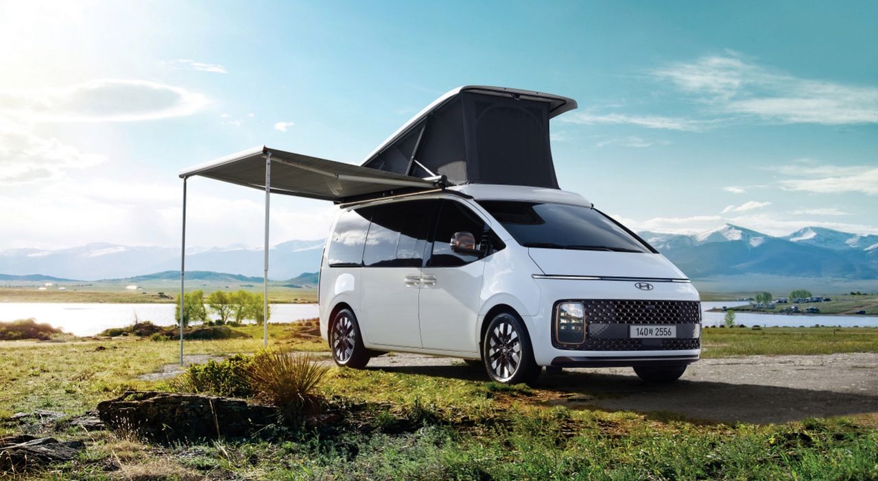 Hyundai Staria som campingbil