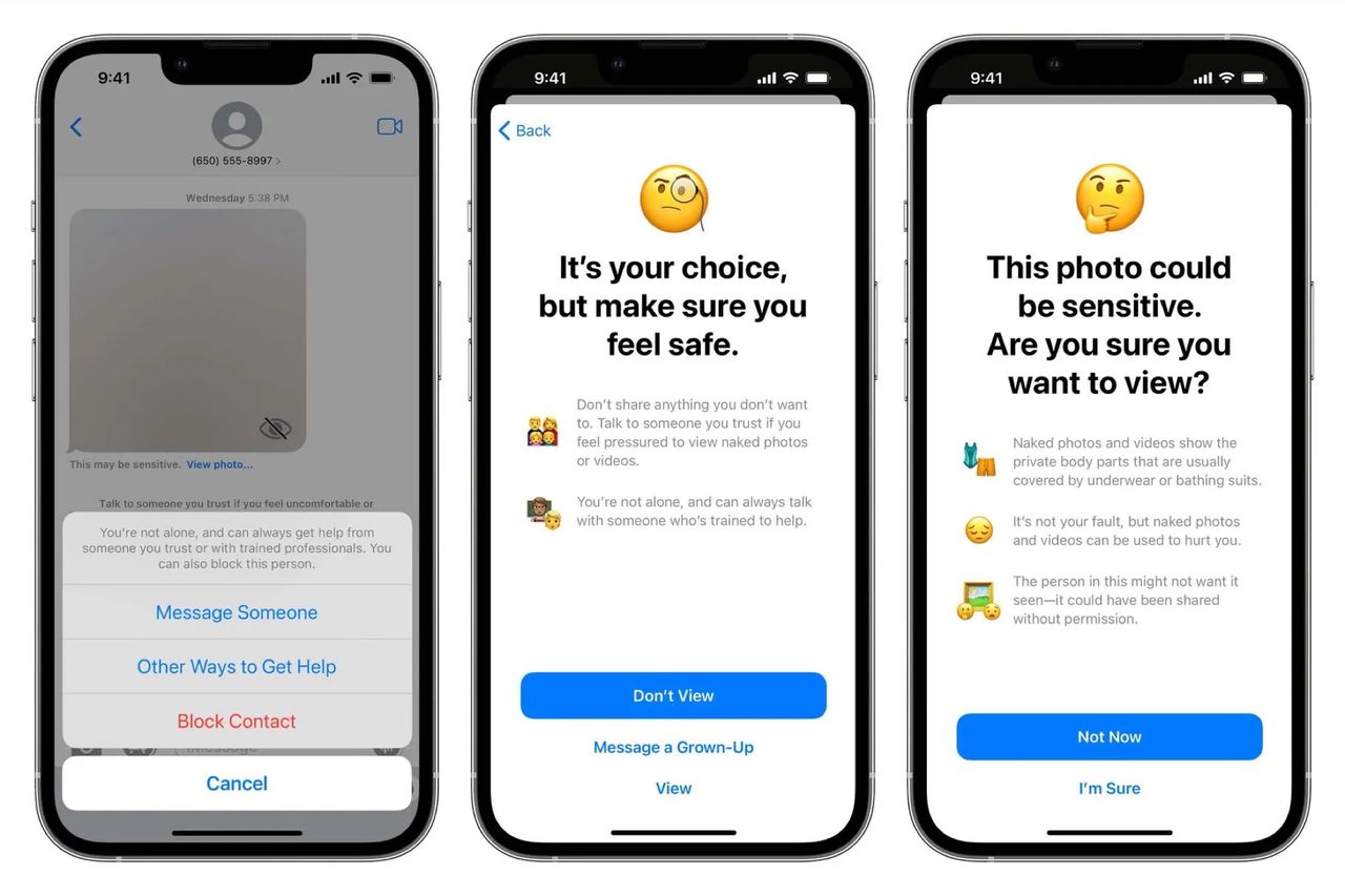 Apples iMessage-filter kommer till fler länder
