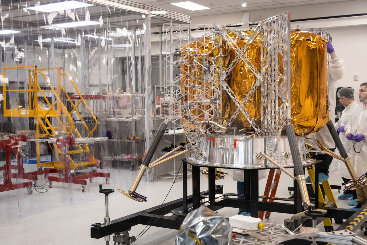 Astrobotic visar upp månlandaren Peregrine