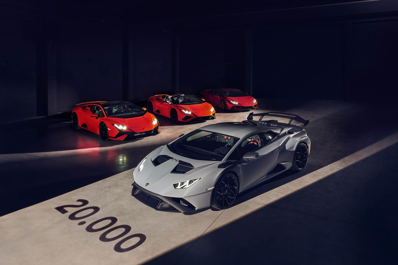 Tut i luren! Lamborghini har sålt 20.000 exemplar av Huracán