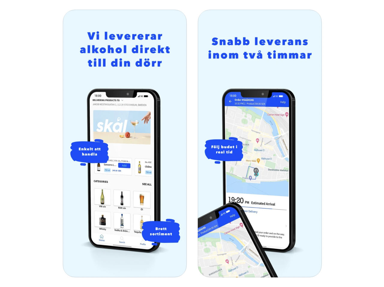 Skål förlorar mot Systembolaget