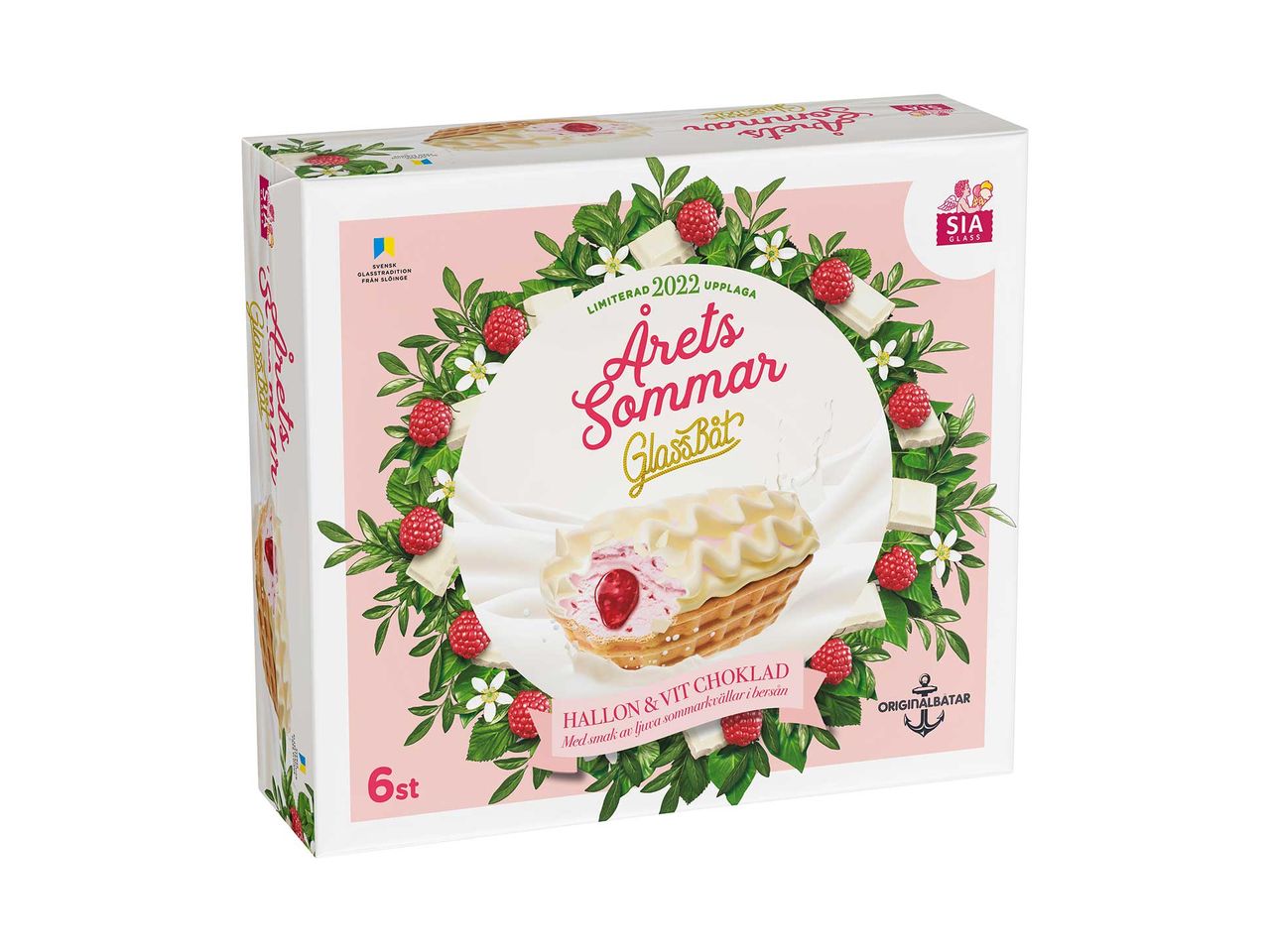 Sia presenterar årets glassbåt