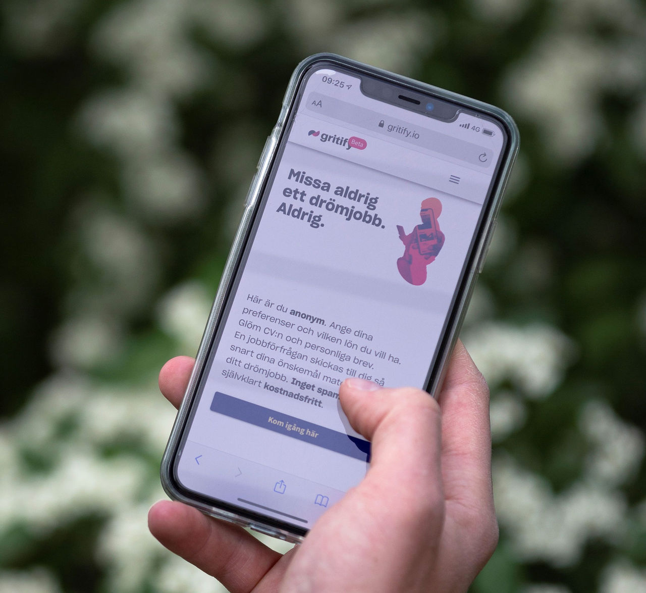 Ta del av attraktiva karriärmöjligheter på Gritify 