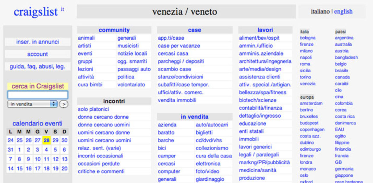 Craigslist på fler språk