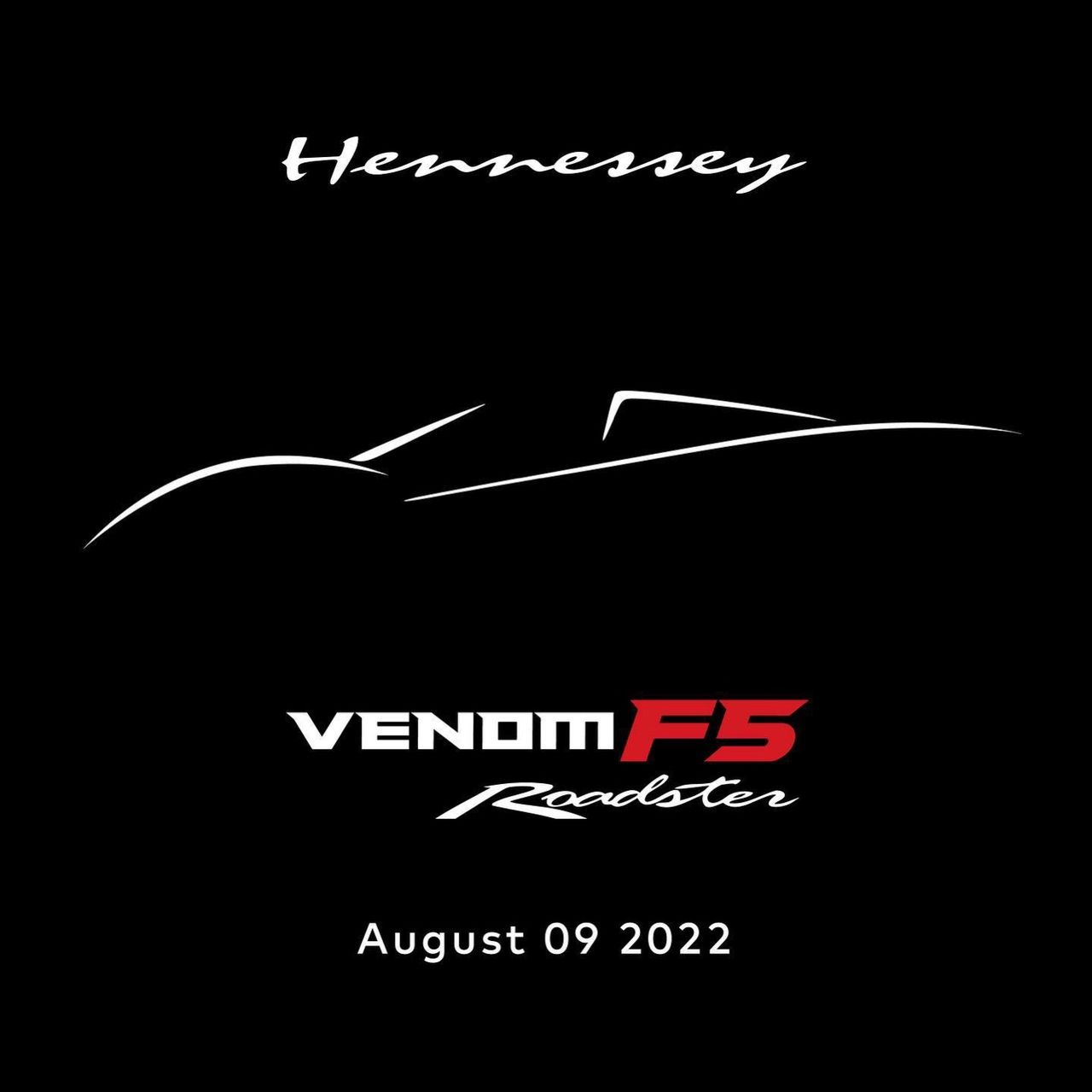 Hennessey Venom F5 Roadster visas upp i augusti
