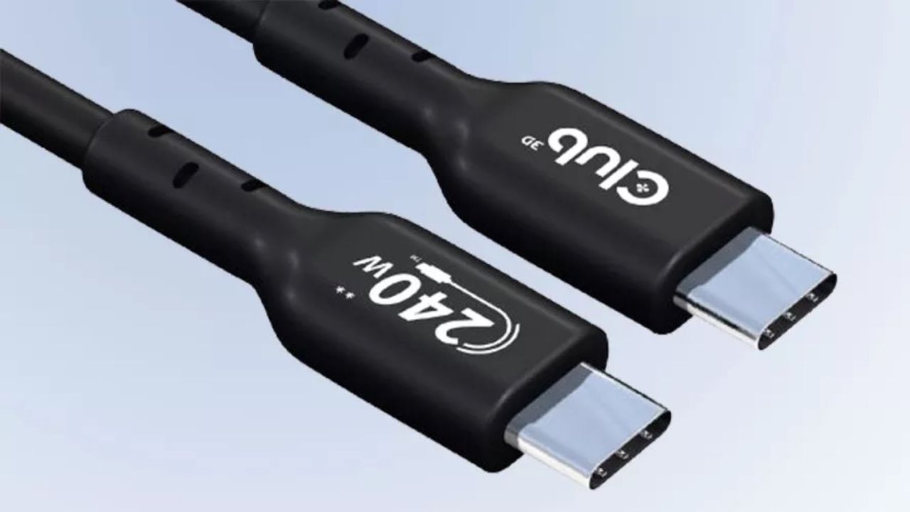 Nu är den första 240W USB-C-kabeln här
