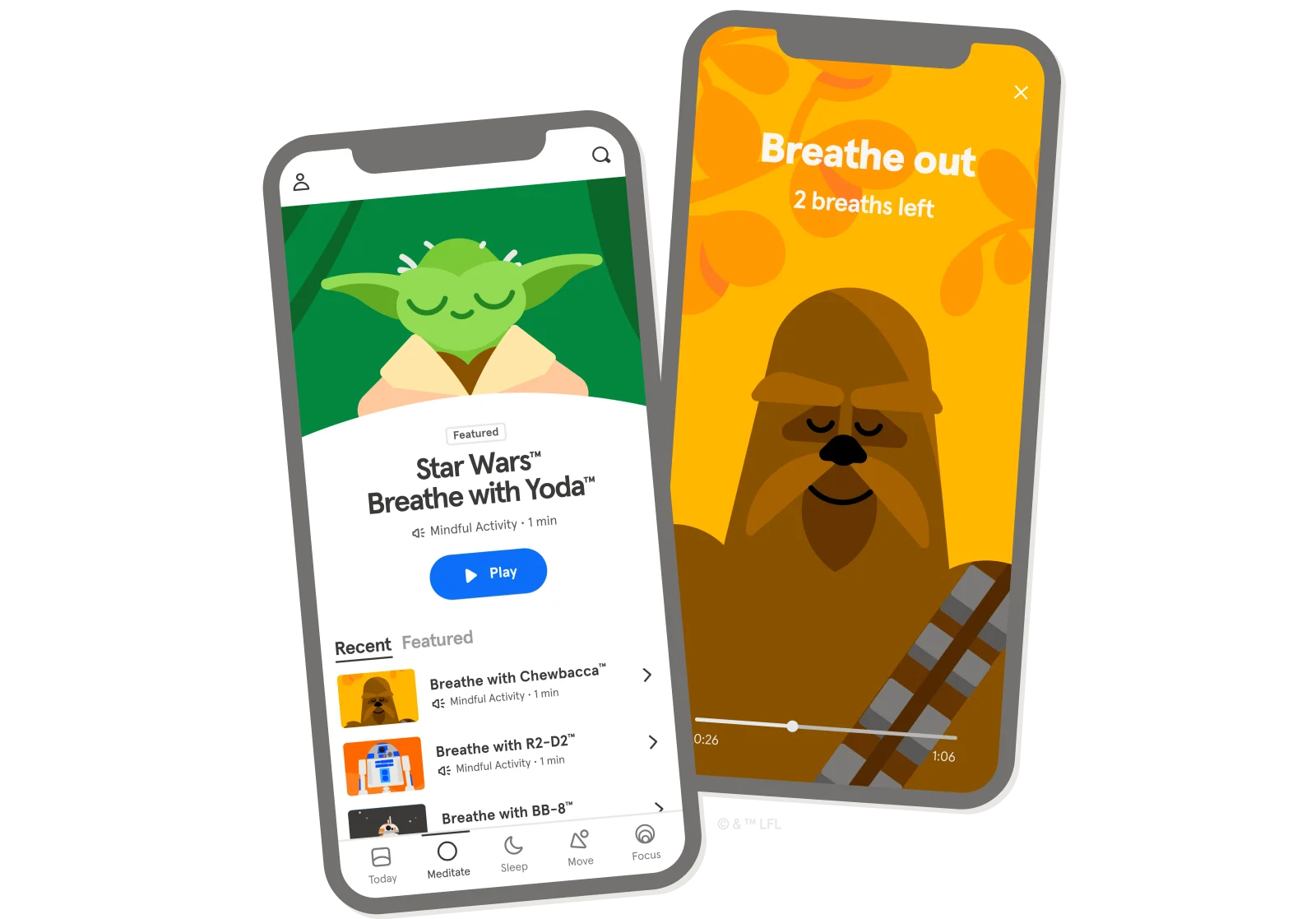 Nu kan du meditera med Yoda. Headspace släpper Star Warsinspirerade