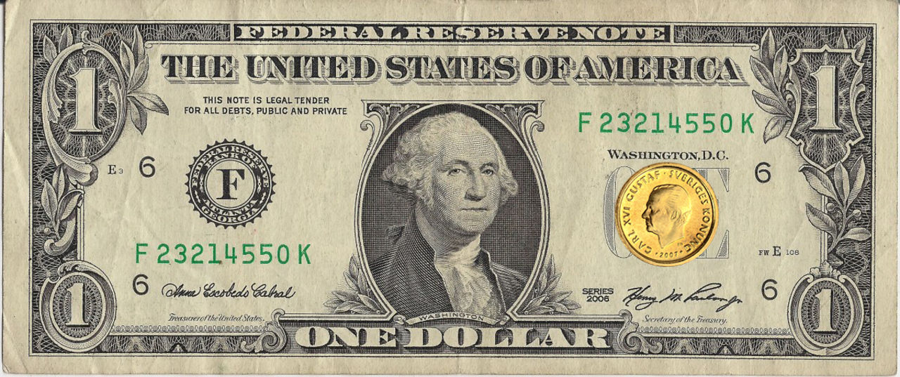 Nu kostar en dollar 10 kronor igen