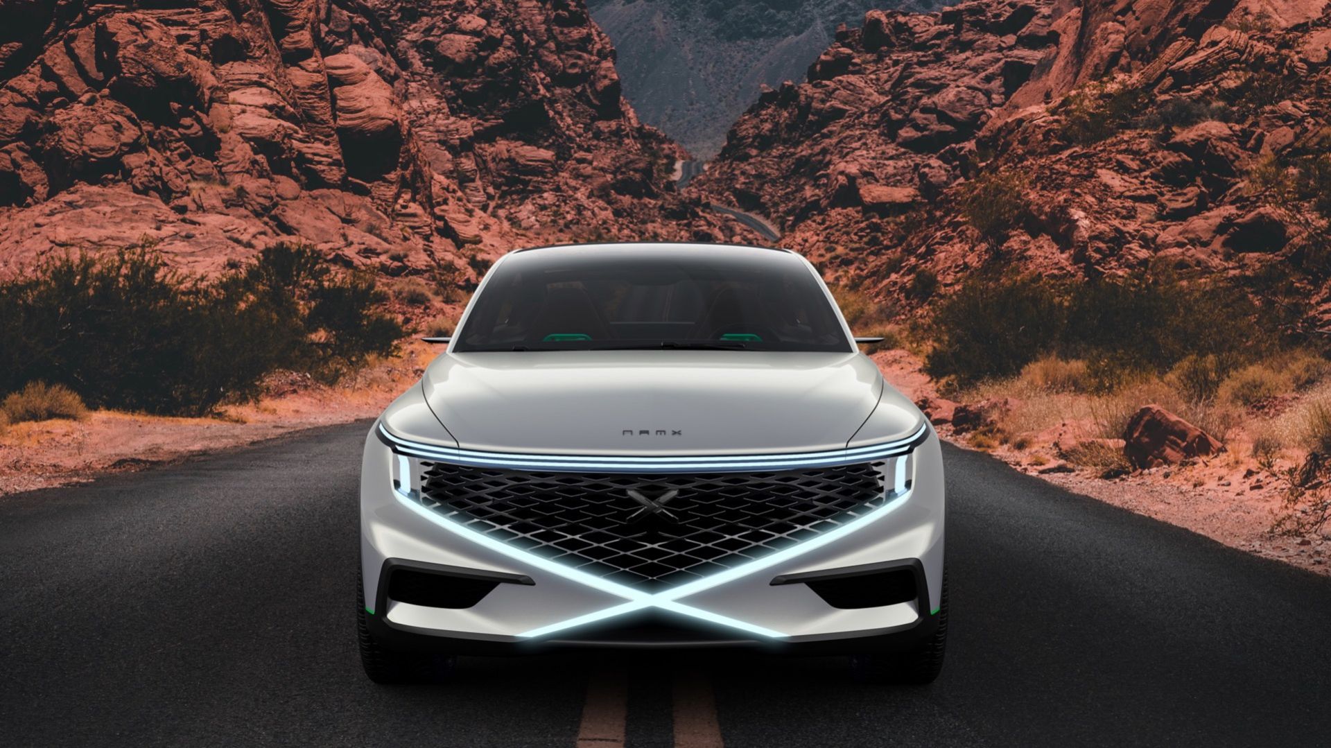 Franska Namx visar vätgasdriven koncept-SUV